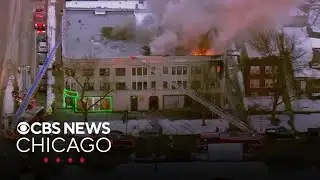 Extra-alarm fire burning in Chatham apartment building