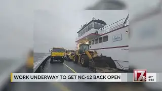 Extra OBX crews brought in to help reopen NC 12