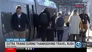 Extra trains added for Thanksgiving travel