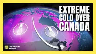 Extreme Cold: A Major Arctic Outbreak is Building Over Canada | #forecast