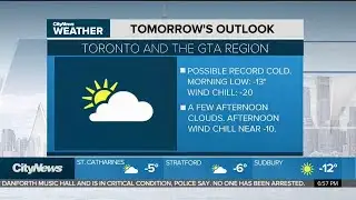 Extreme cold alert issued, record low temperatures expected