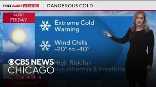 Extreme cold alerts in effect in Chicago