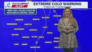 Extreme cold warning in effect as dangerous low temps linger through Tuesday | Weather Impact Alert