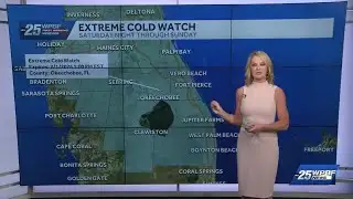 Extreme Cold Watch issued for South Florida for Sunday