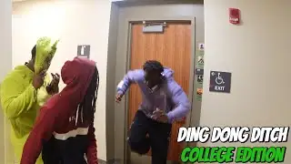 EXTREME DING DONG DITCH! *COLLEGE EDITION* (PT.2)