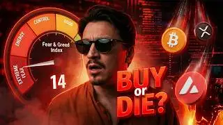 EXTREME FEAR! 😱 Bitcoin, XRP & AVAX Update (Data Reveals a TRAP)