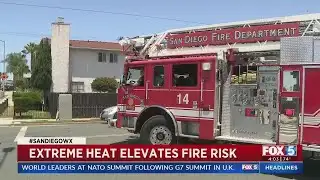 Extreme Heat Elevates Fire Risk