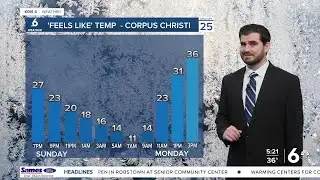 Extremely cold night ahead with another freeze expected for tomorrow night