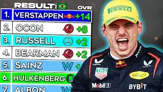 F1 In 2025... But MOST Positions Gained WINS!