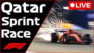 🔴F1 LIVE - Qatar GP SPRINT RACE - Commentary + Live Timing