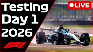 🔴F1 Pre-Season Testing - Commentary + Live Timing