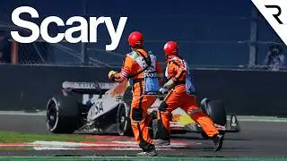 F1’s dangerous Mexico GP marshal incident and weird ending explained