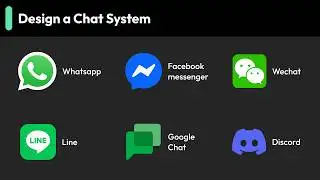 FAANG System Design Interview: Design A Chat System (WhatsApp, Facebook Messenger, Discord, Slack)