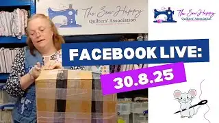 Facebook Live Vintage Sewing Machine UNBOXING plus Latest SHQA News 30th August 2025