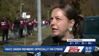 Faculty strike at HACC disrupts classes, draws community and student support