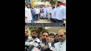 Faheem Qureshi,Approach Human Rights Commission Against Alleged Religious Remarks by BRS MLA.#viral 
