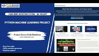 Fake News Detection System Project in Python Machine Learning