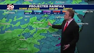 Fall foliage, brief warming trend and next rain/thunder risk