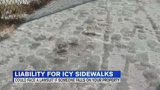 Falls on uncleared, icy sidewalks could lead to lawsuit