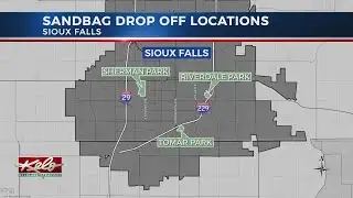 Falls Park Reopening Friday, Sandbag Drop-Off Sites Set