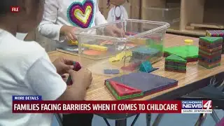 Families facing barriers when it comes to childcare