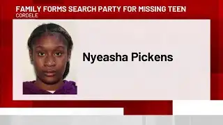 Family forms search party for missing teen