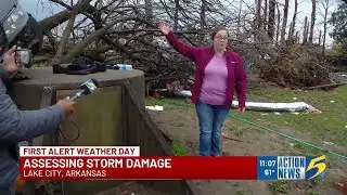 Family rides out tornado that devastated Lake City