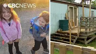 Family shows property where missing kids last seen