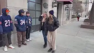 Fans brace for frigid temperatures at Bears playoff game