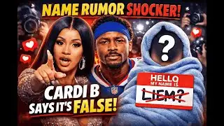 Fans Got Cardi B & Stefon Diggs’ Baby Name WRONG — Her Reaction Says It All!