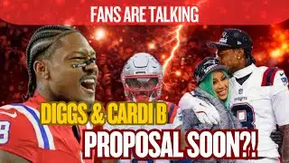 Fans React After Stefon Diggs Teases Possible Proposal to Cardi B
