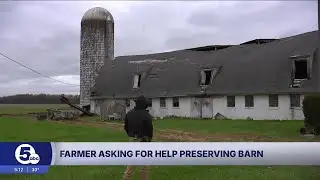 Farmer hopes to save historic Lorain County barn