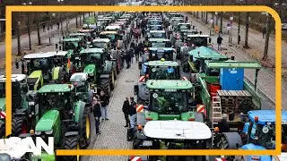 Farmers clog Germany’s highways with tractors during weeklong protests