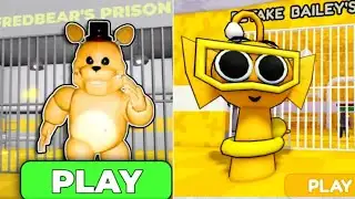 FAST FREDBEAR PRISON RUN, BAILEY SPRUNKI