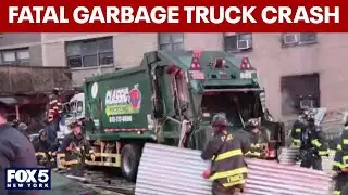 Fatal garbage truck crash in East Harlem