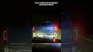 FATAL PURSUIT of EXTREMELY Reckless Suspect