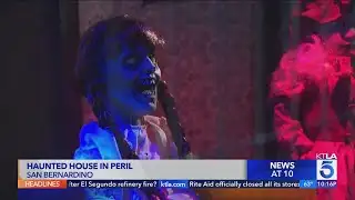 Father fights to keep haunted house open for sick daughter