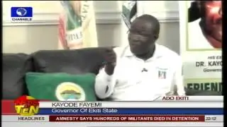 Fayemi says Ekiti is 