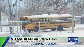 Fayette County changes course, will use NTI, regular snow days for 2025-26 school year