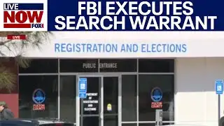 FBI agents search election hub in Fulton County, GA