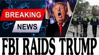 FBI Conducts Major Raid Linked to Former President — Breaking News Update