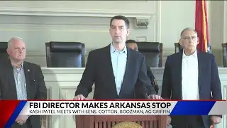FBI Director makes Arkansas stop