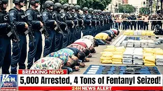 FBI & ICE Launch Chicago Mega Raid — 5,000 Arrested, 4 Tons of Fentanyl Seized!