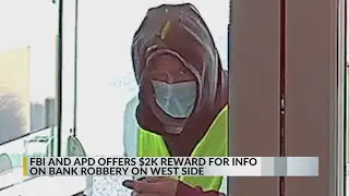 FBI offers reward for information on west Albuquerque bank robbery