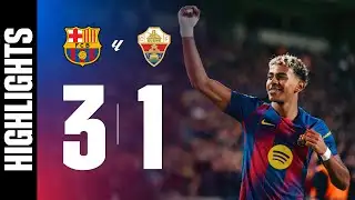FC BARCELONA 3 vs 1 ELCHE | LALIGA 2025/26 MD11 🔵🔴