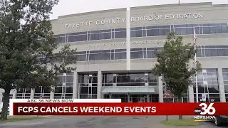 FCPS cancels weekend events