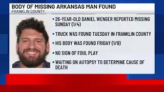 FCSO: Missing Arkansas man found dead after days-long search