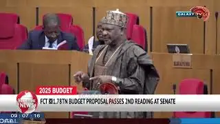 FCT 1.78TN BUDGET PROPOSAL PASSES 2ND READING AT SENATE
