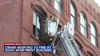 FDNY responds to fire at SoHo apartment building