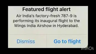 Featured flight alert air India 🇮🇳 factory fresh 787-9 is performing its inaugural flight 